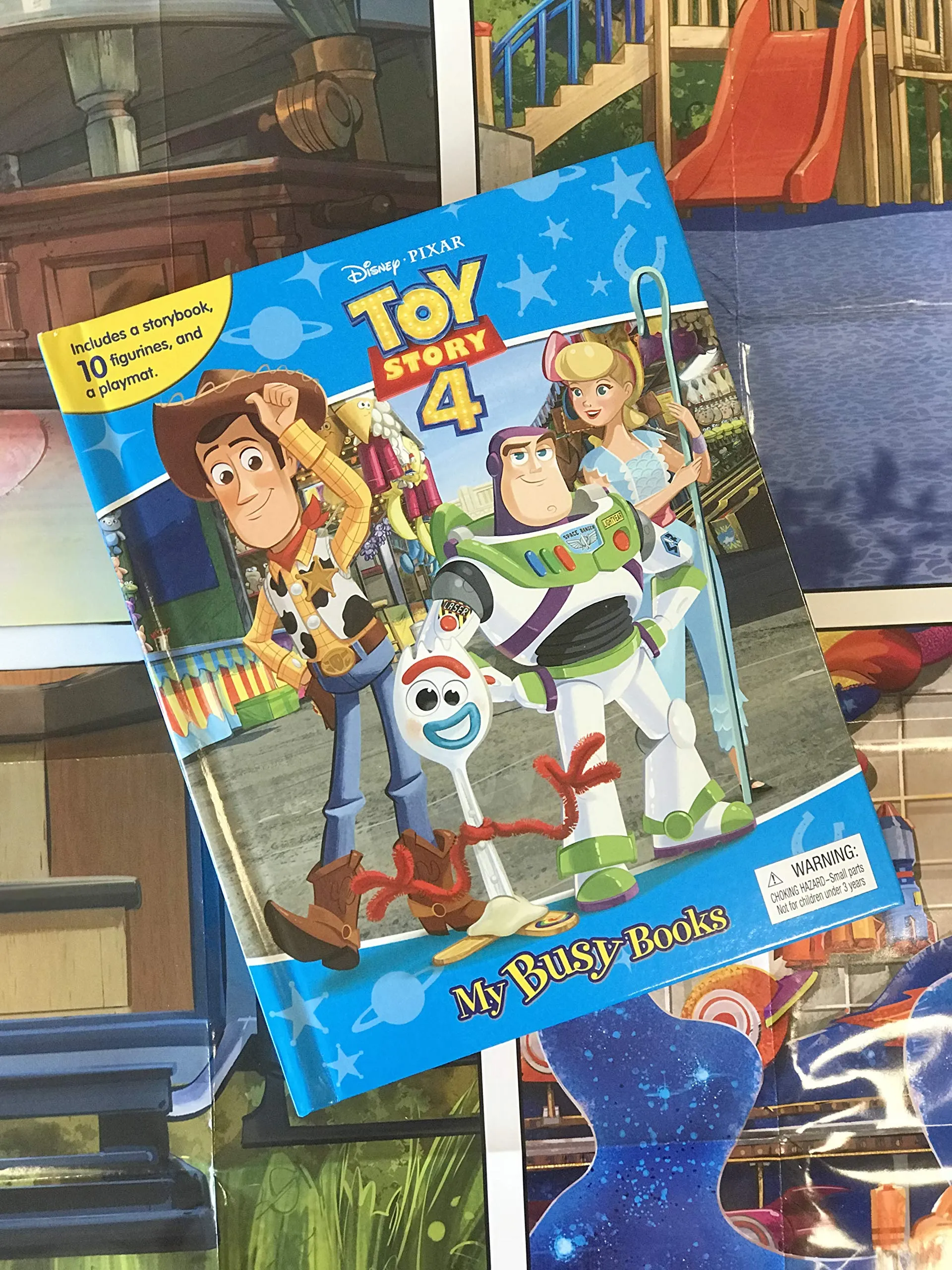 Phidal Disney Pixar's Toy Story 4 Activity Book Learning Series - Multicolour