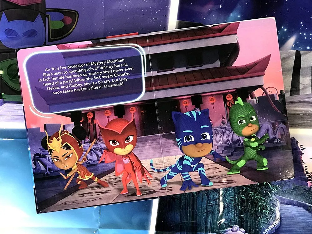 Phidal Hasbro PJ Masks My Busy Books - English