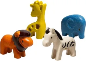 Plan Toys Wild Animals Set