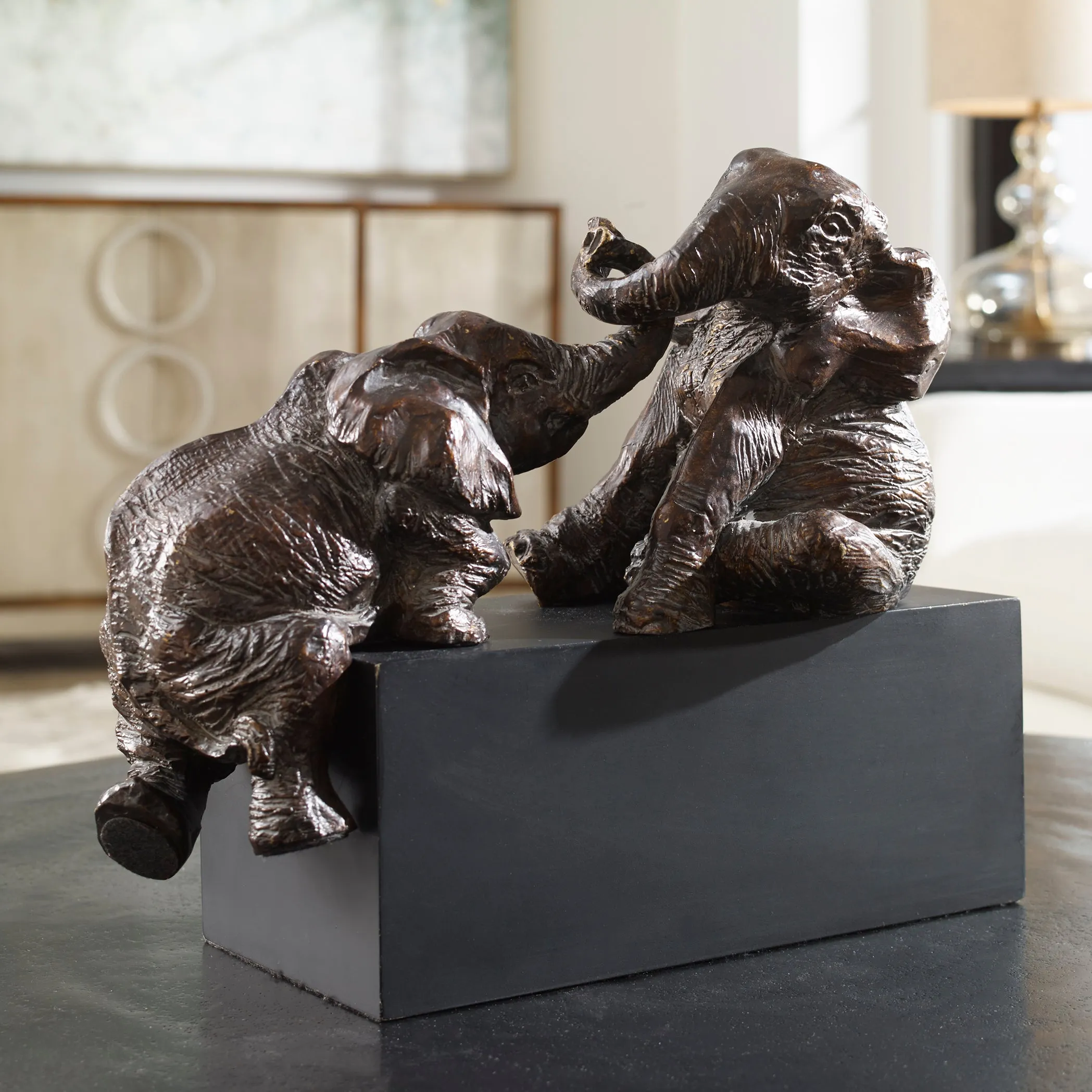 Playful Pachyderms - Figurine