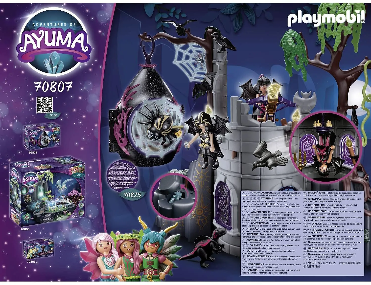 Playmobil Adventures of Ayuma - Bat Fairy Ruins