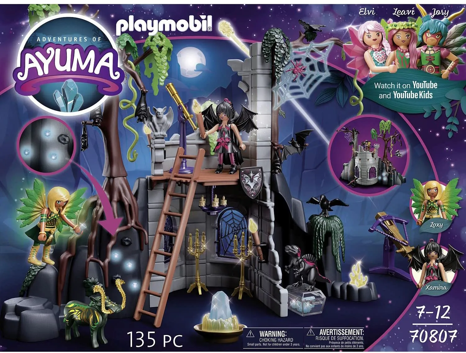 Playmobil Adventures of Ayuma - Bat Fairy Ruins