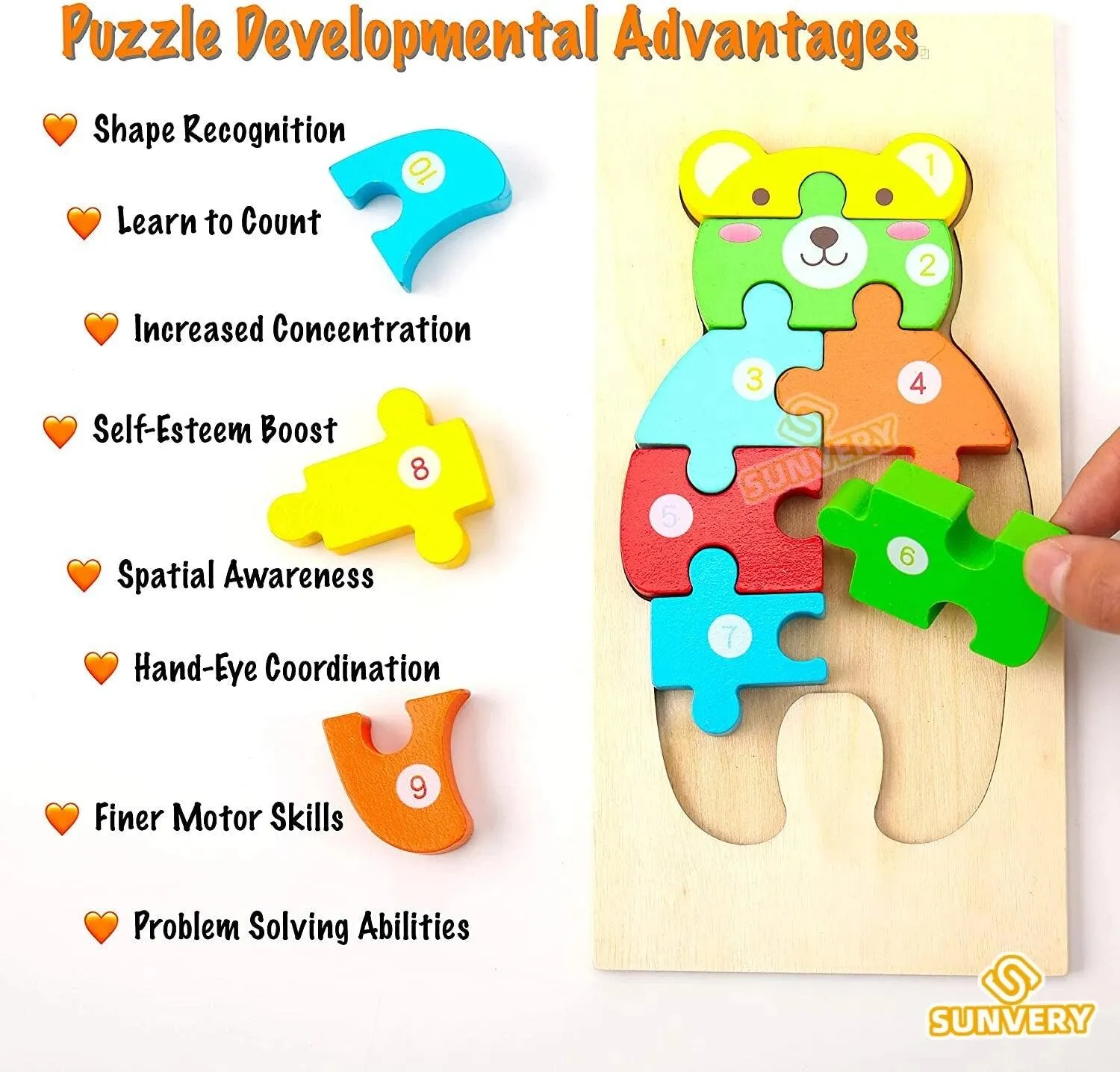 Puzzle Cartoon Children Toy Early Education