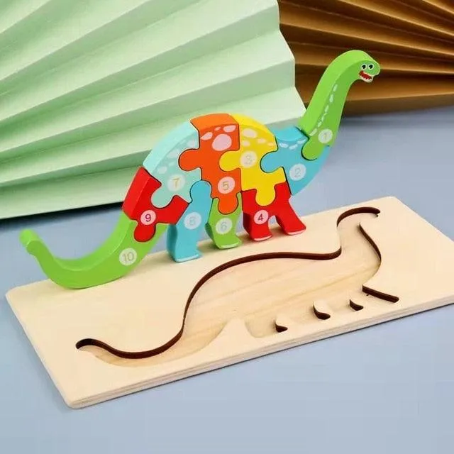 Puzzle Cartoon Children Toy Early Education