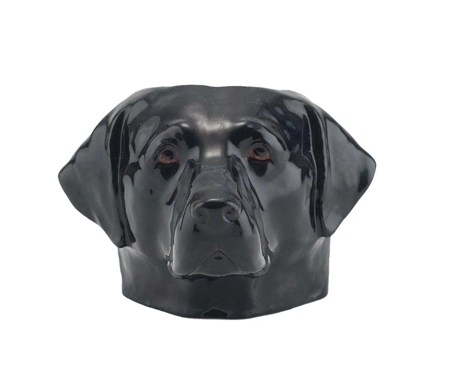 Quail Ceramics: Face Egg Cup: Labrador - Black