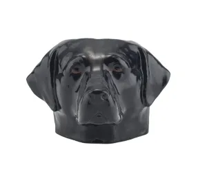 Quail Ceramics: Face Egg Cup: Labrador - Black