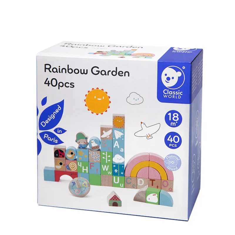 Rainbow Garden Blocks