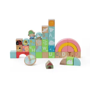 Rainbow Garden Blocks
