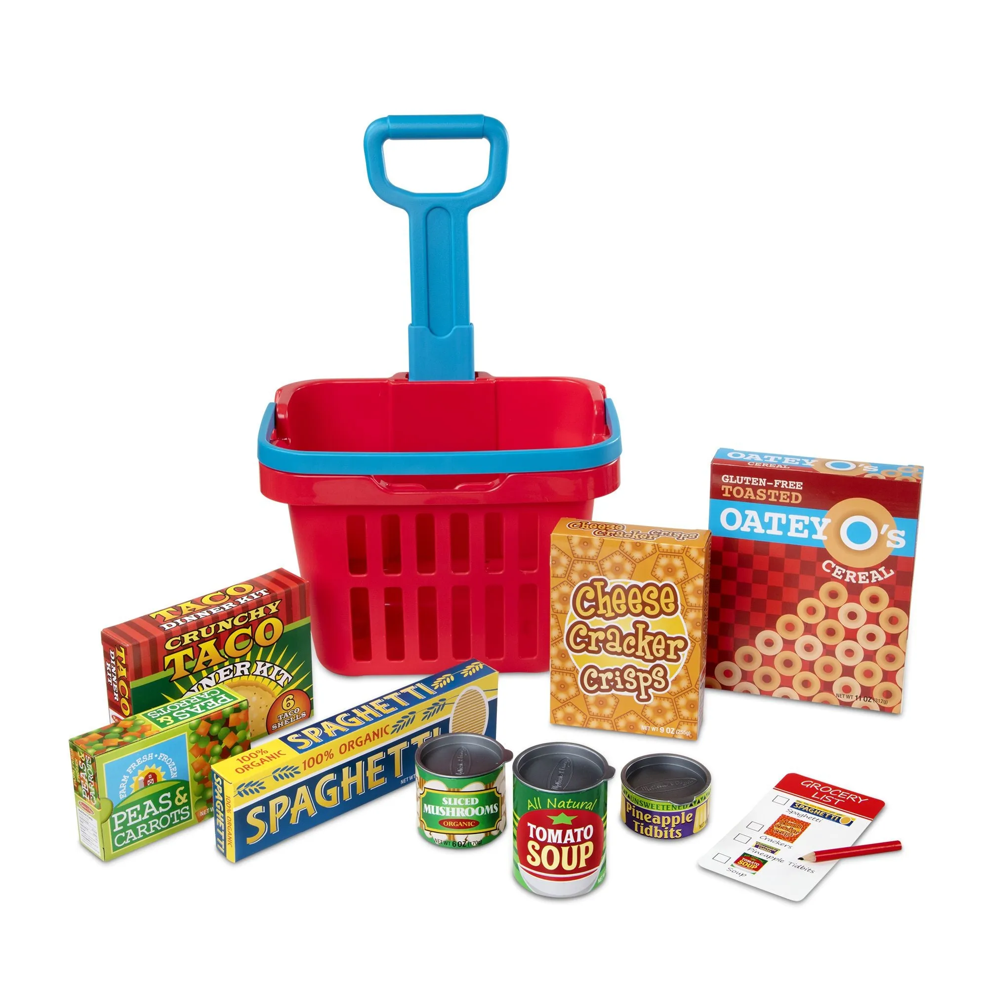 Rolling Grocery Basket