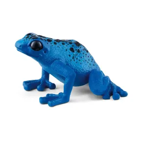 Schleich Wild Life Blue Poison Dart Frog #14864