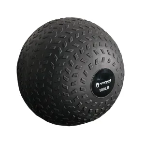Scratch and Dent - 100LB Titan Fitness Slam Ball Rubber - FINAL SALE