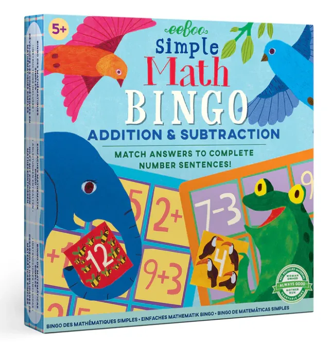 Simple Math Bingo