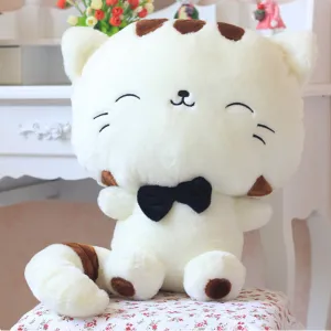 Smiling Cat Stuffed Plush