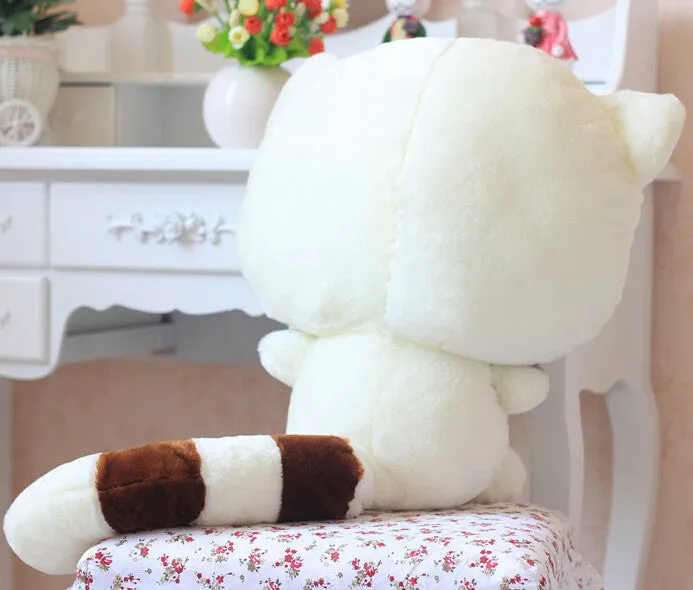 Smiling Cat Stuffed Plush