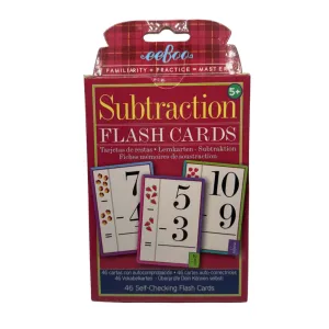 Subtraction Flash Cards - New