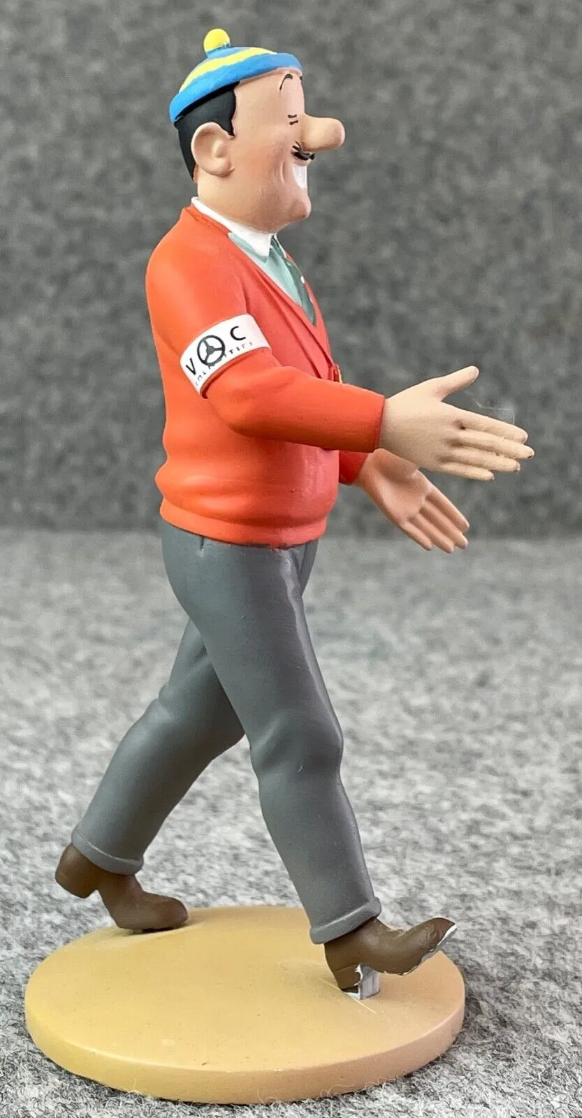 Tintin Figurines Officielle # 67 Motor Club Jolyon Wagg: Red Sea Sharks Figure