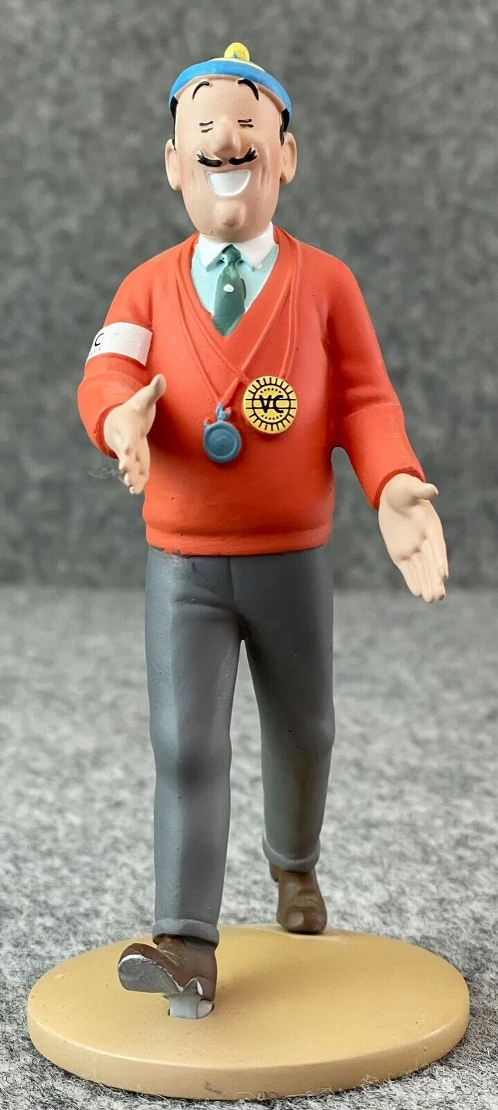 Tintin Figurines Officielle # 67 Motor Club Jolyon Wagg: Red Sea Sharks Figure