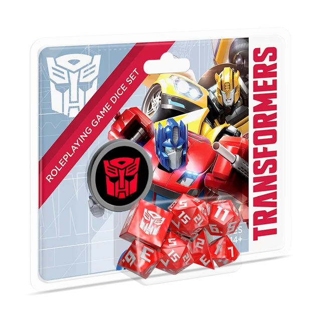 Transformers Roleplaying Game Dice Set