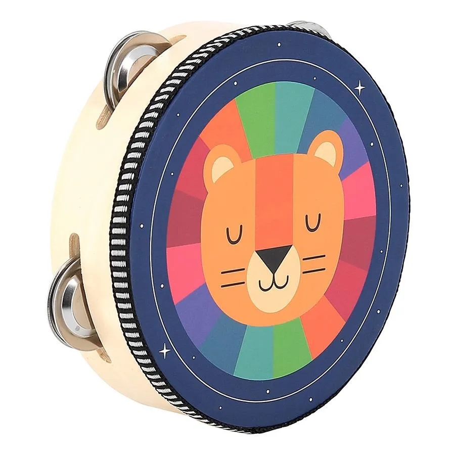 Vilac Rainbow Tambourine - Andy Westface