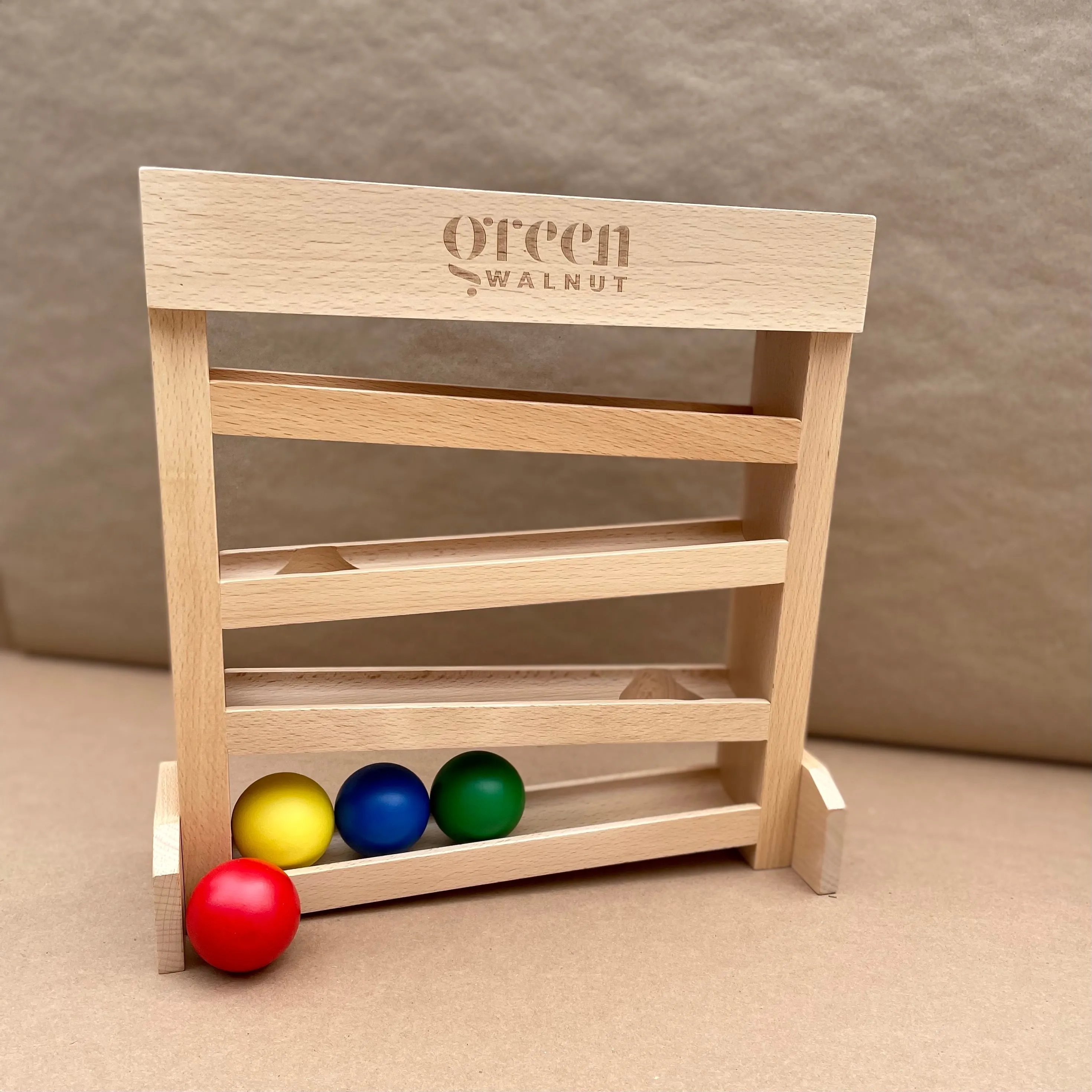 Wooden Ball Runner / Ball Tracker