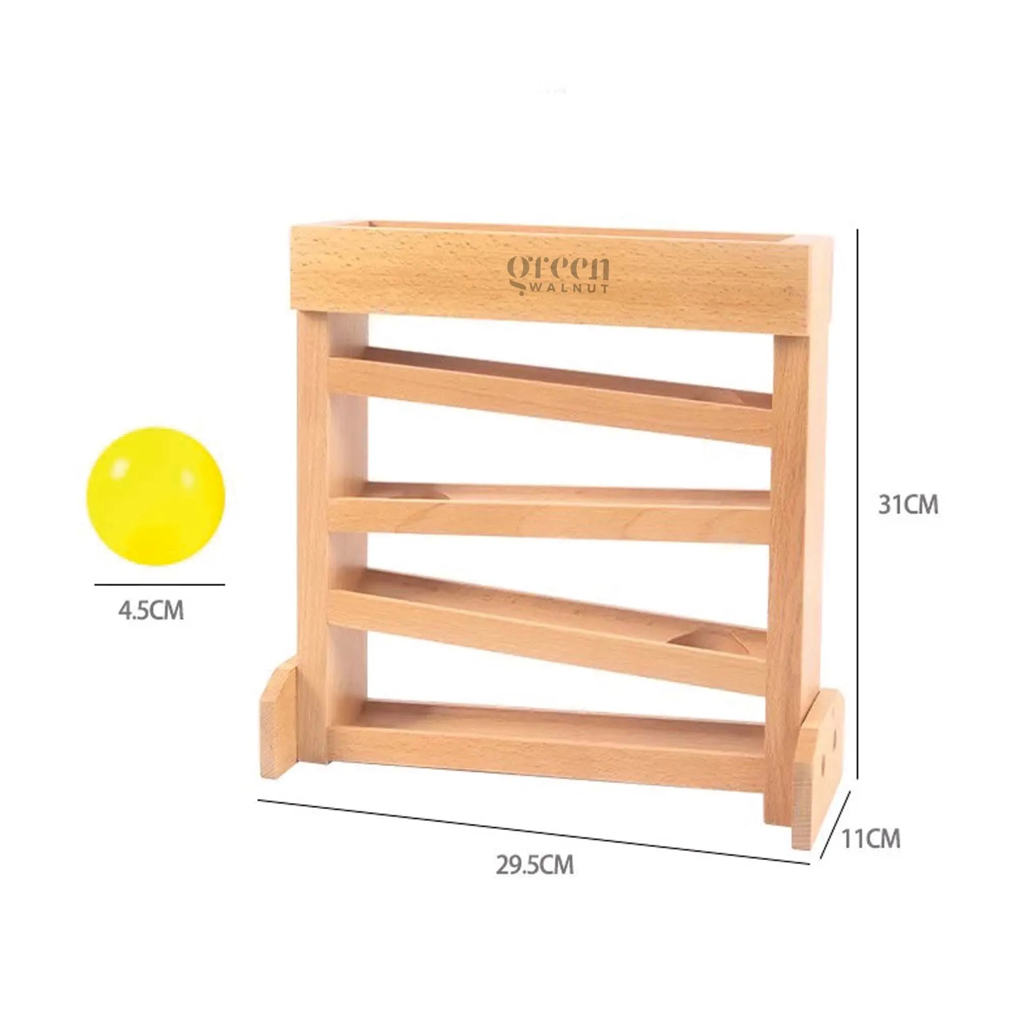 Wooden Ball Runner / Ball Tracker