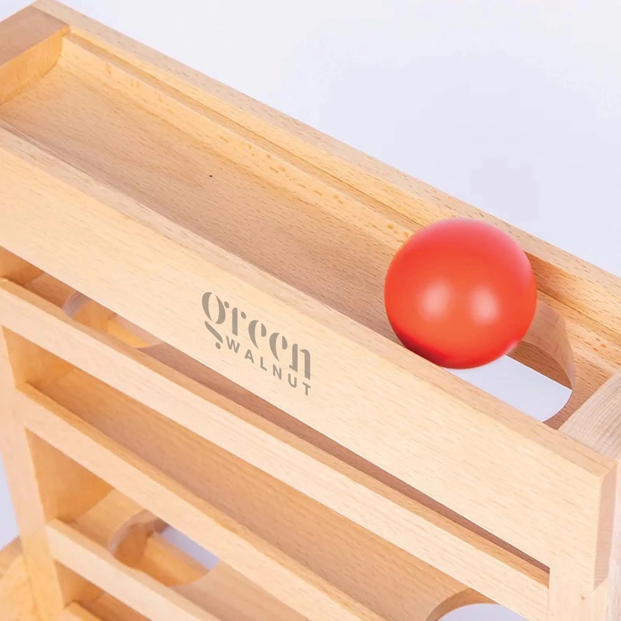 Wooden Ball Runner / Ball Tracker
