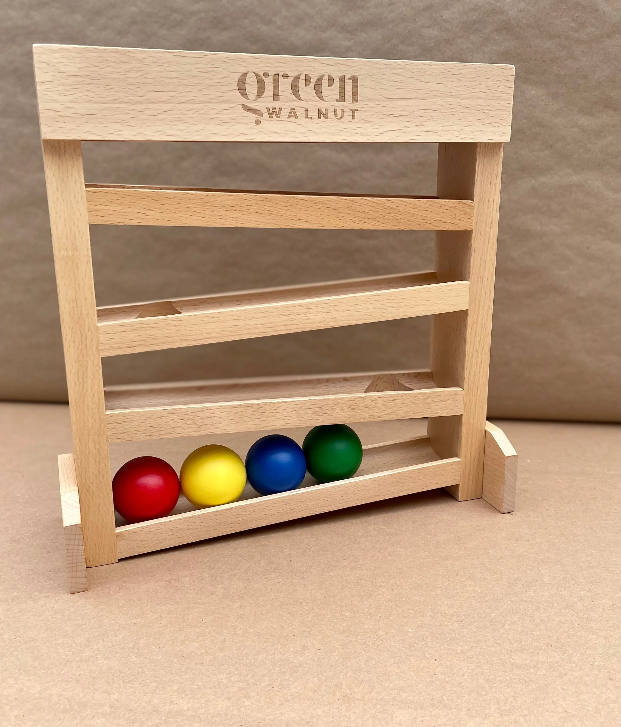Wooden Ball Runner / Ball Tracker