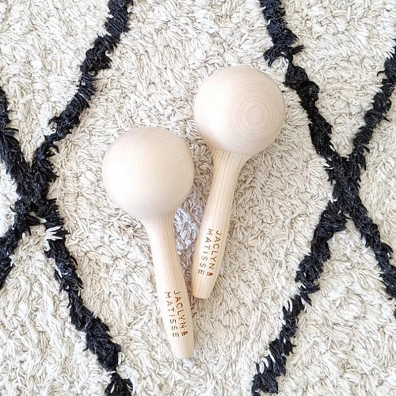 Wooden Maracas (Pair)