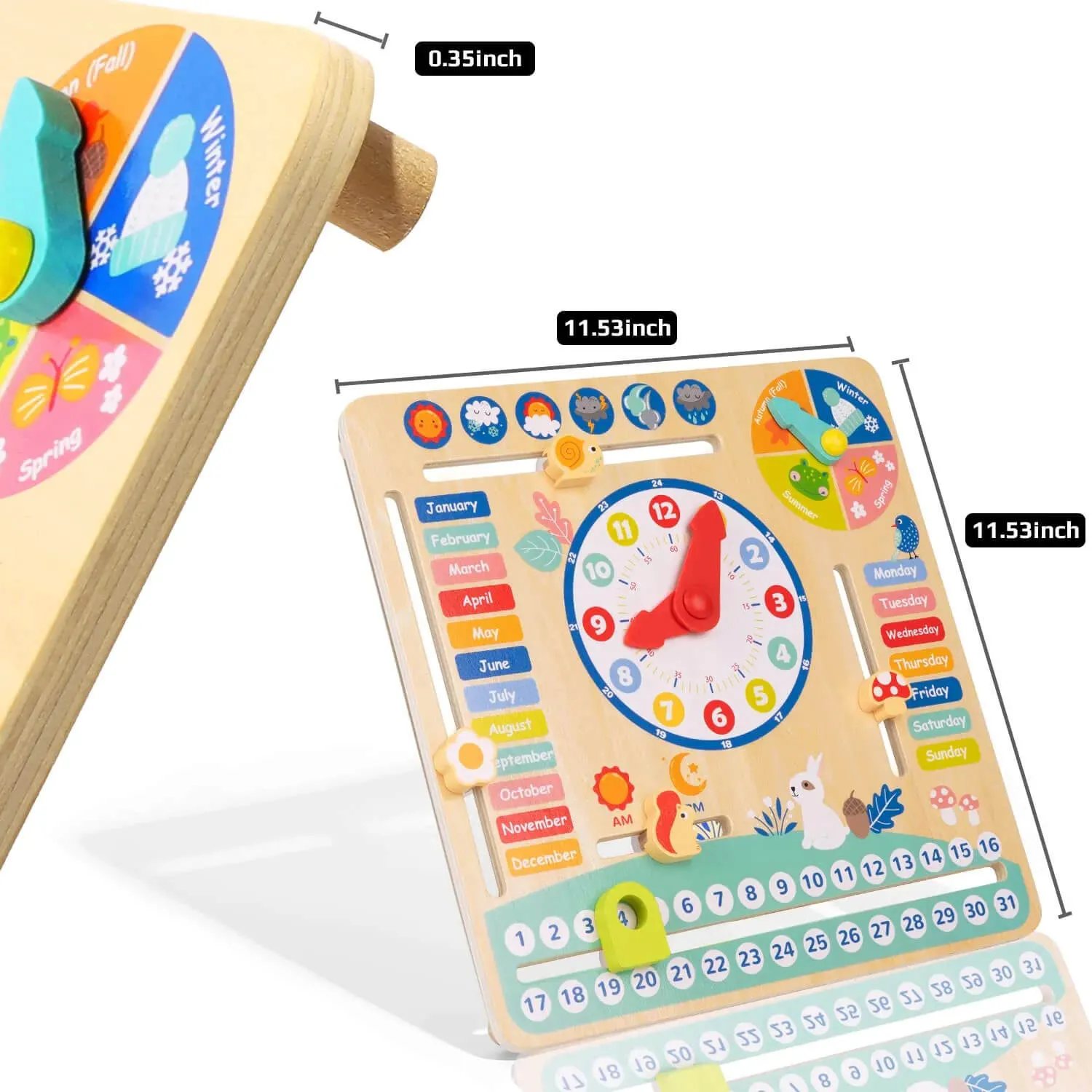 Wooden My Calendar