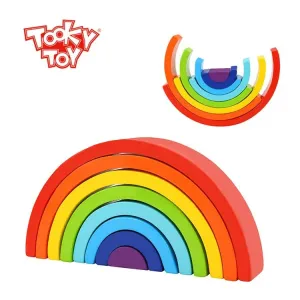Wooden Rainbow Stacker