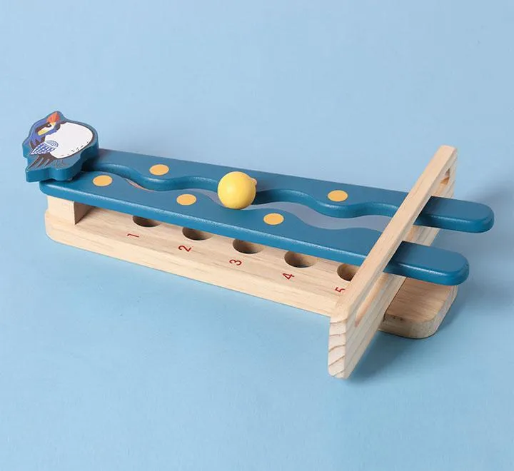 Wooden Roll Ball Game