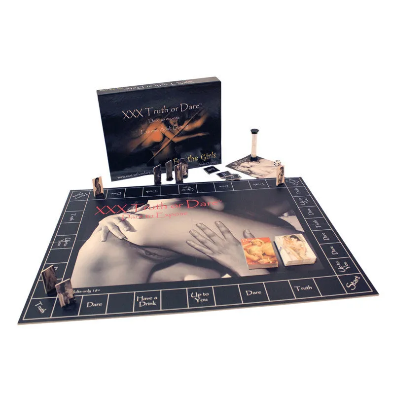 XXX TRUTH OR DARE BOARD GAME - FOR THE GIRLS (LESBIAN)
